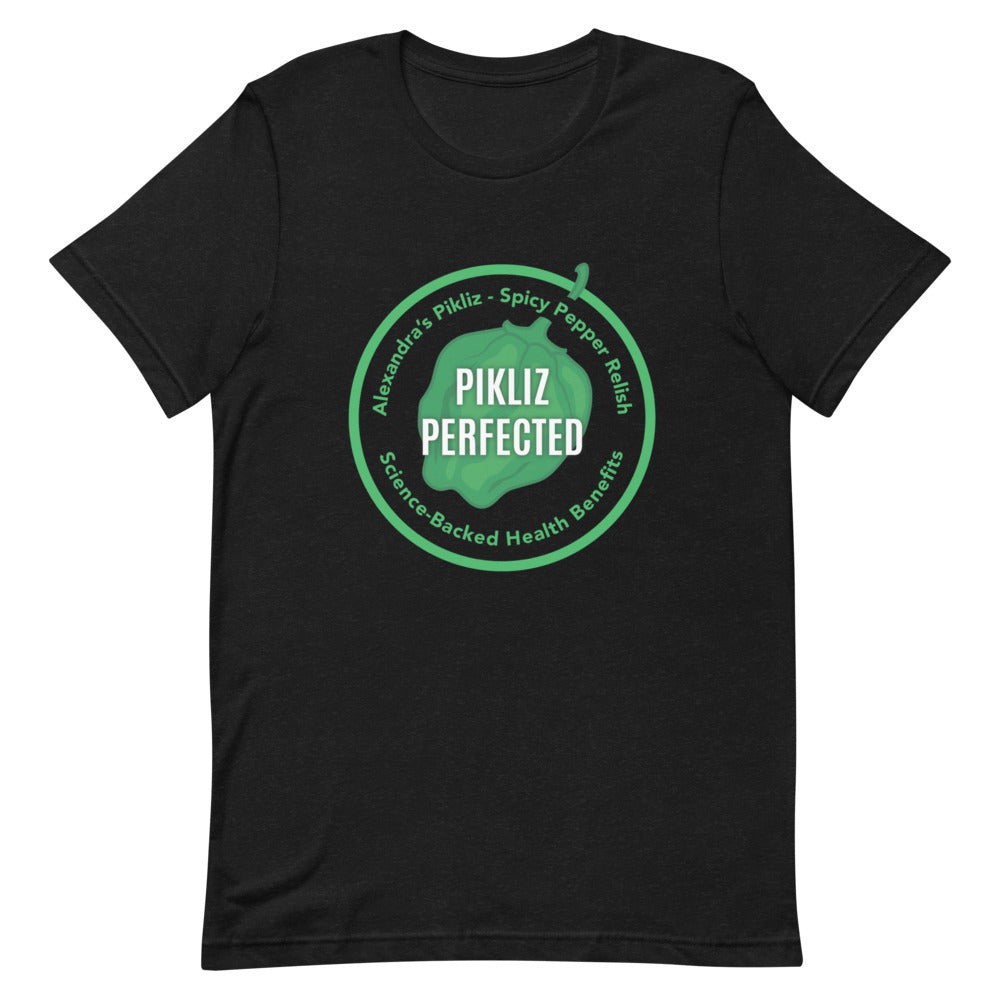 Stylish Pikliz Perfected black tee for any occasion